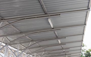 installing Cefn Y Pant metal roofing